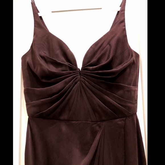 ZIMMERMANN Sueded Drape Dress in Burgundy / Plum - Picture 3 of 7